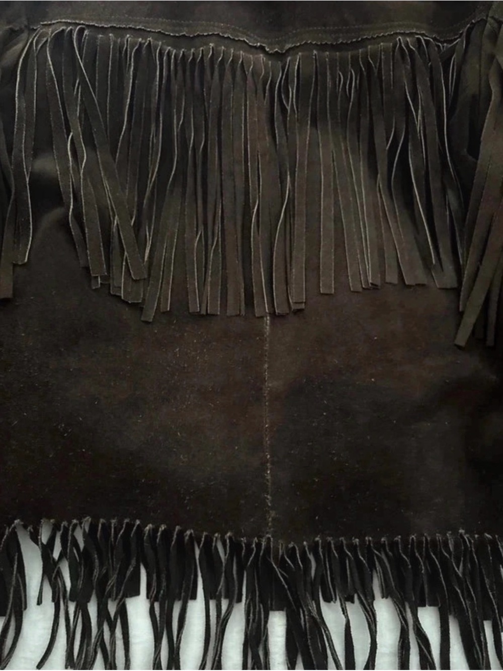 Unk Dark Brown Suede Fringe Jacket - Women's Western-Inspired - Picture 6 of 10